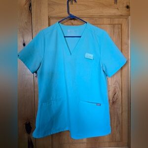 Figs Fresh Aqua Large Casma top